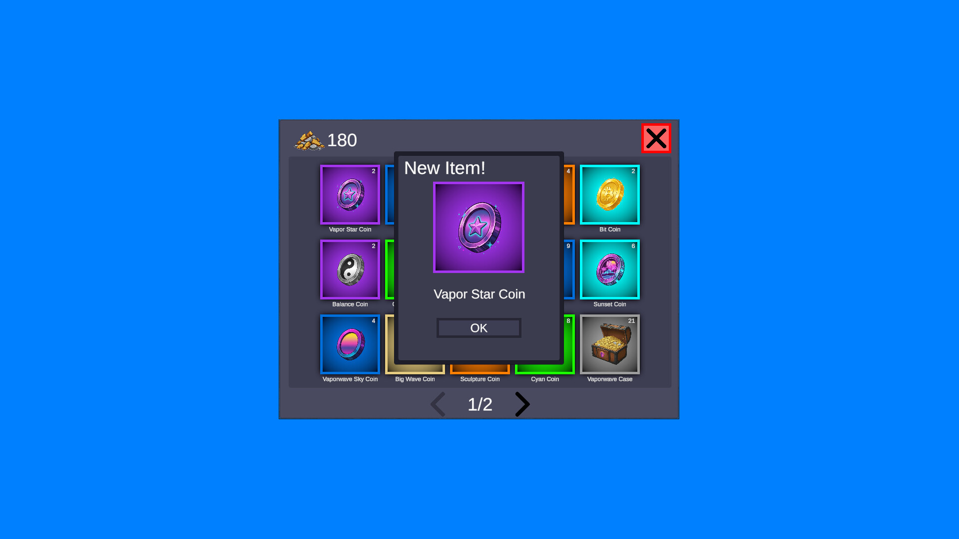 Coin idle