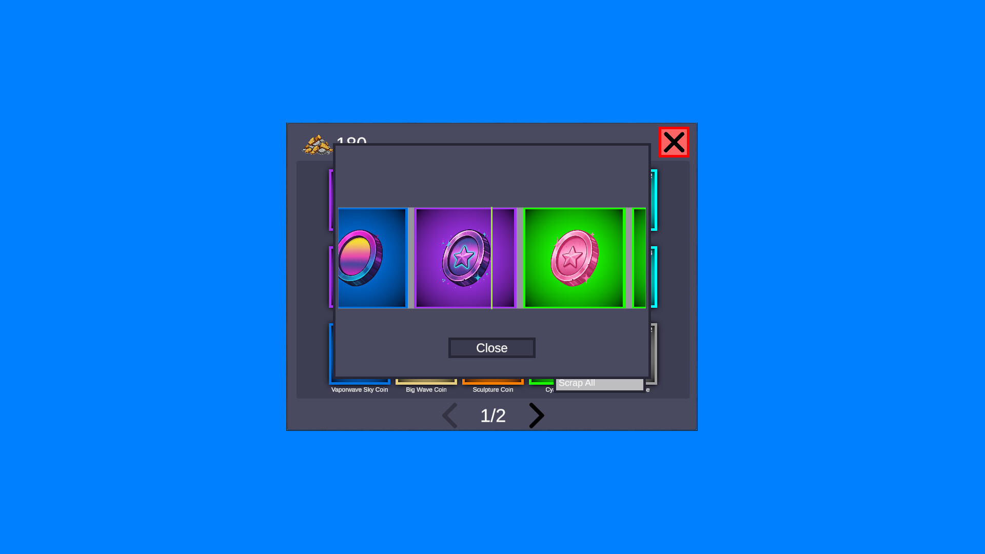 Coin idle
