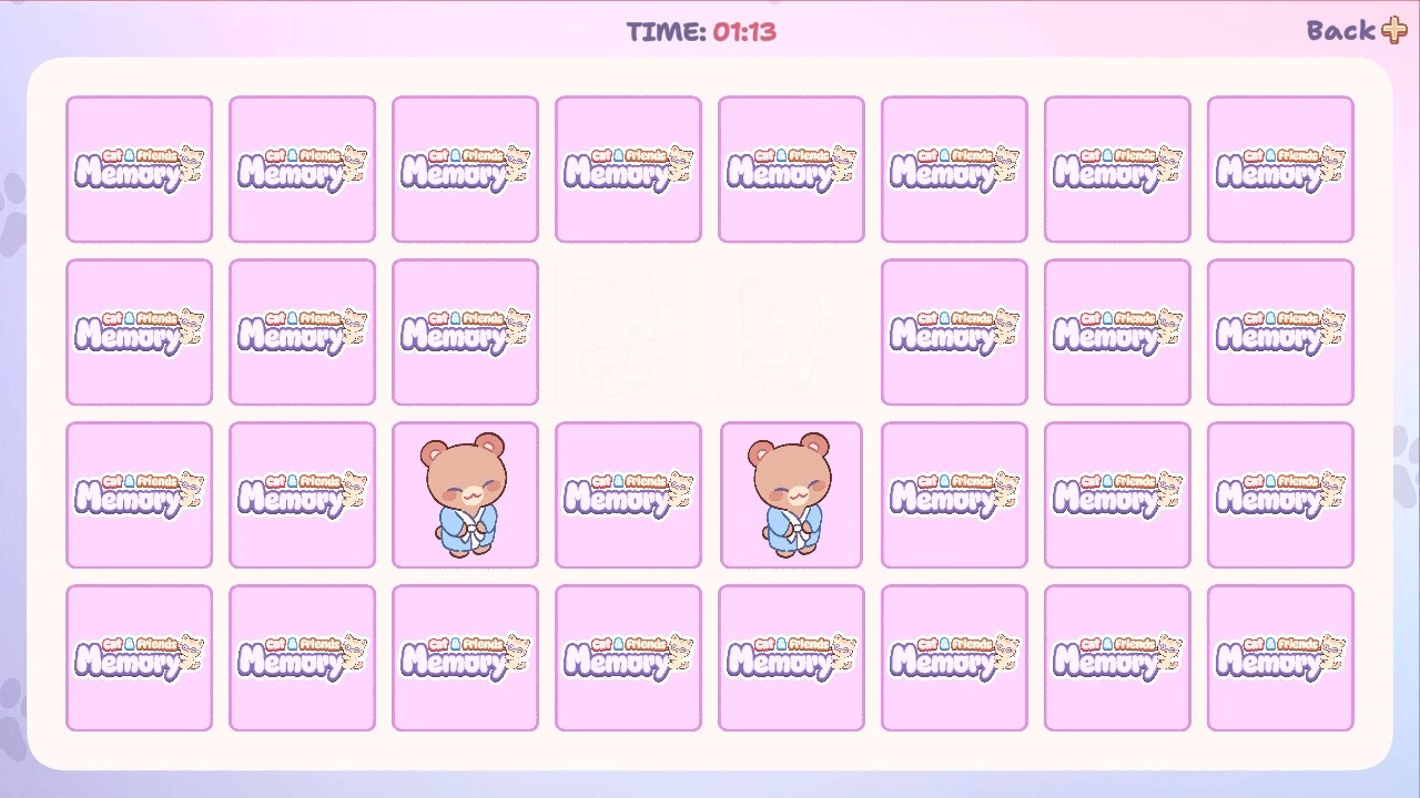 Cat &amp; Friends Memory