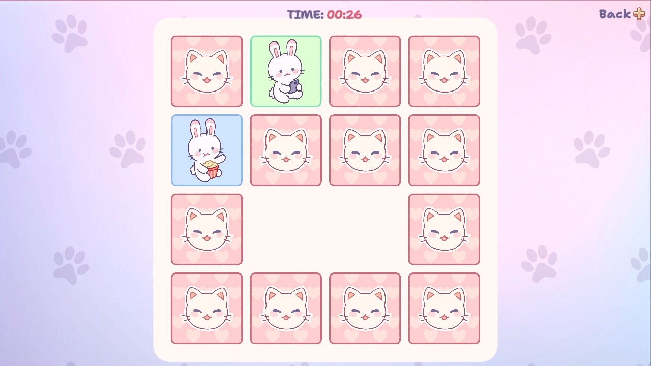 Cat &amp; Friends Memory