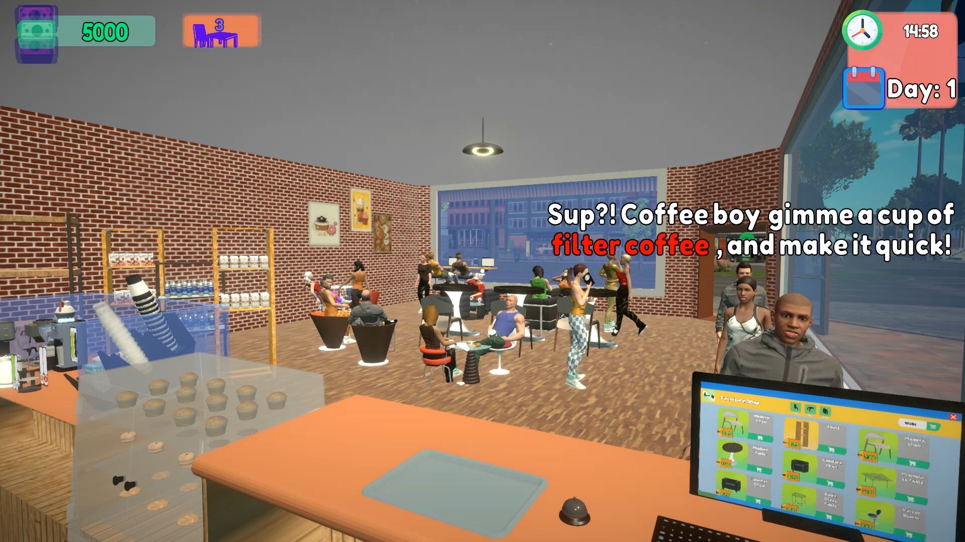 Cafe Simulator