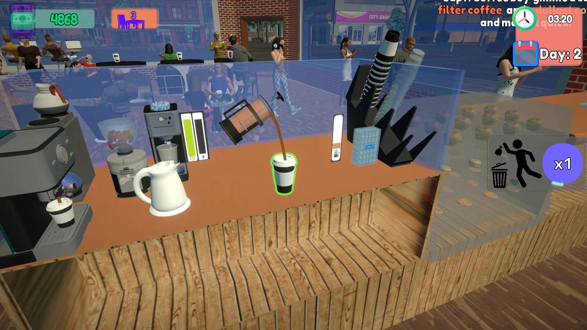 Cafe Simulator