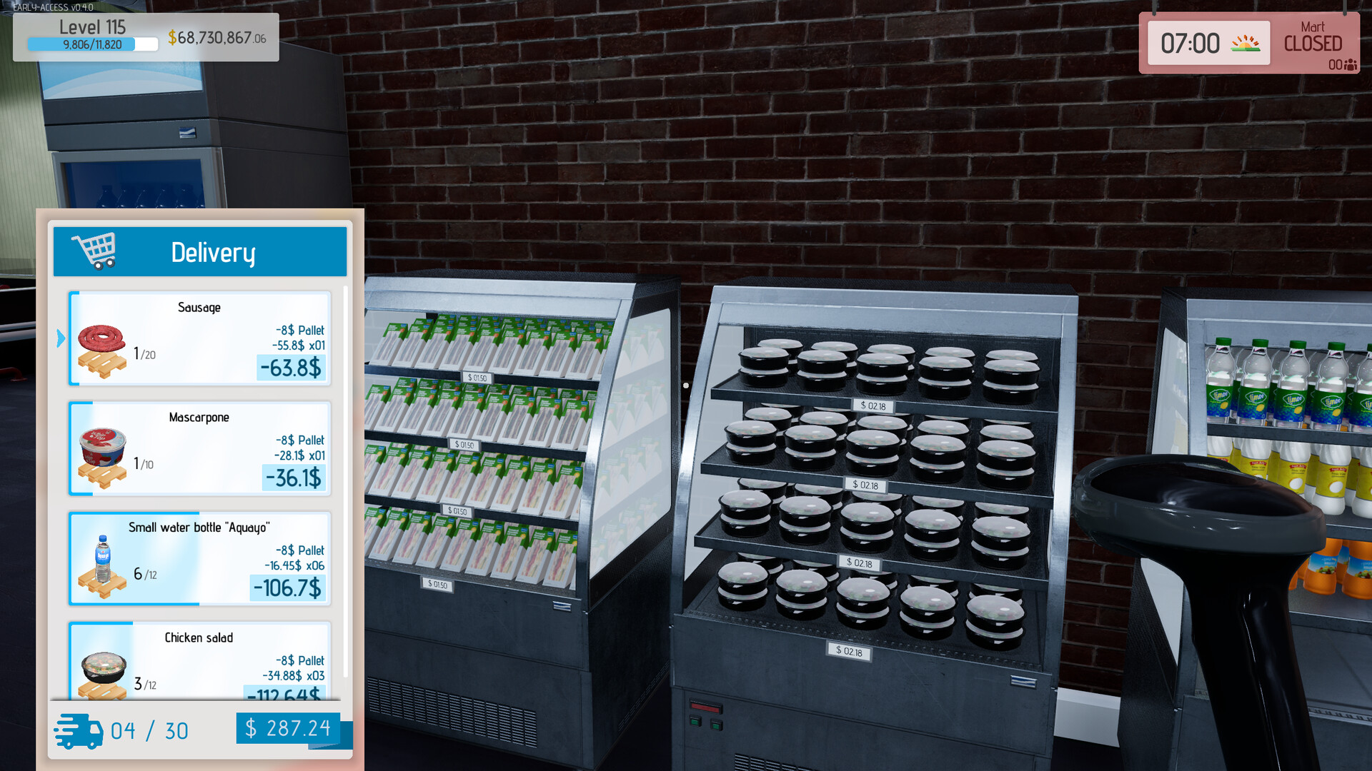 Better Mart Simulator