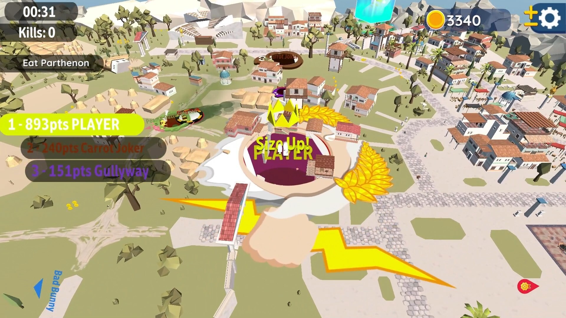 Hole io: Ancient DLC