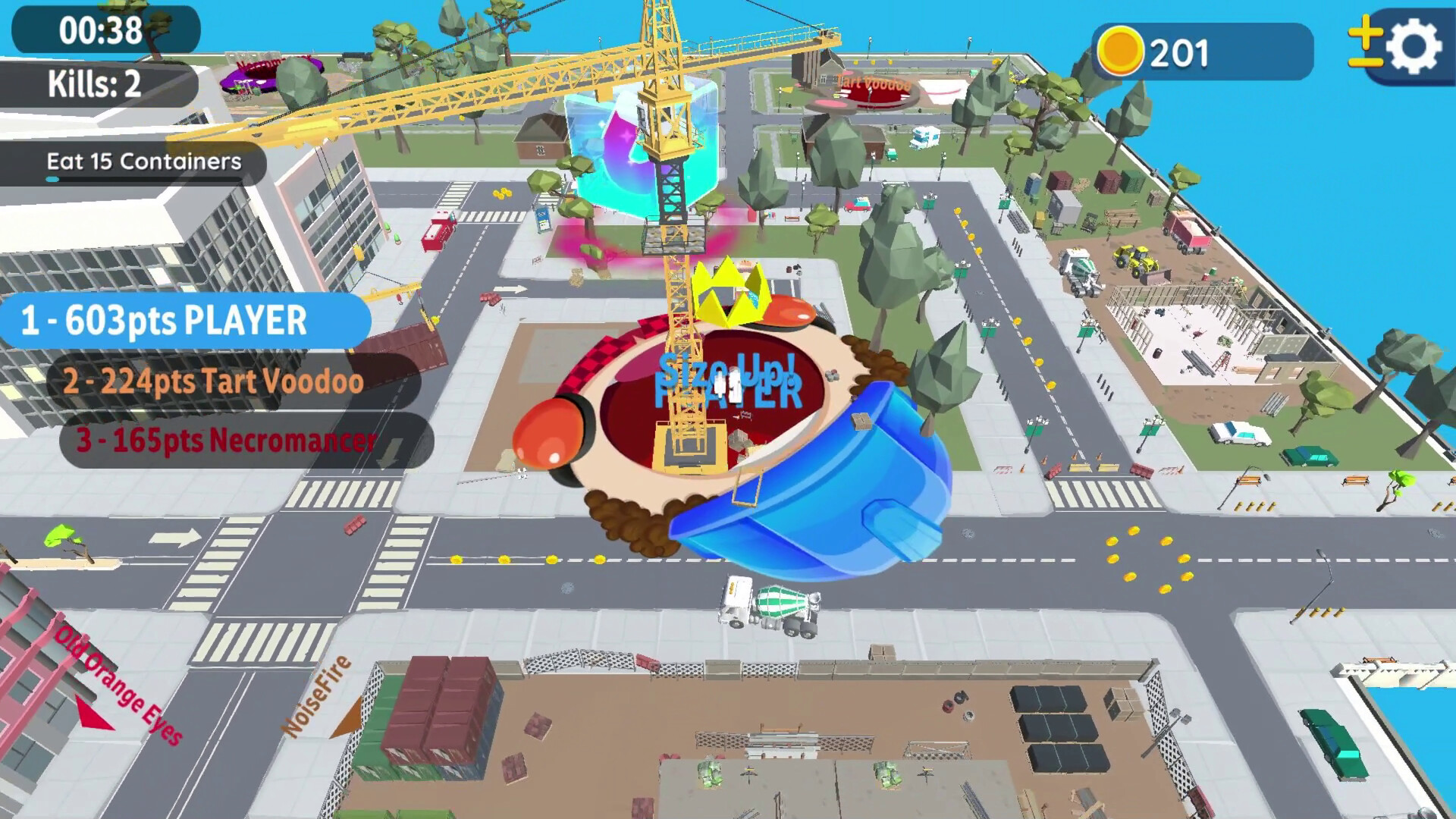 Hole io: Construction DLC