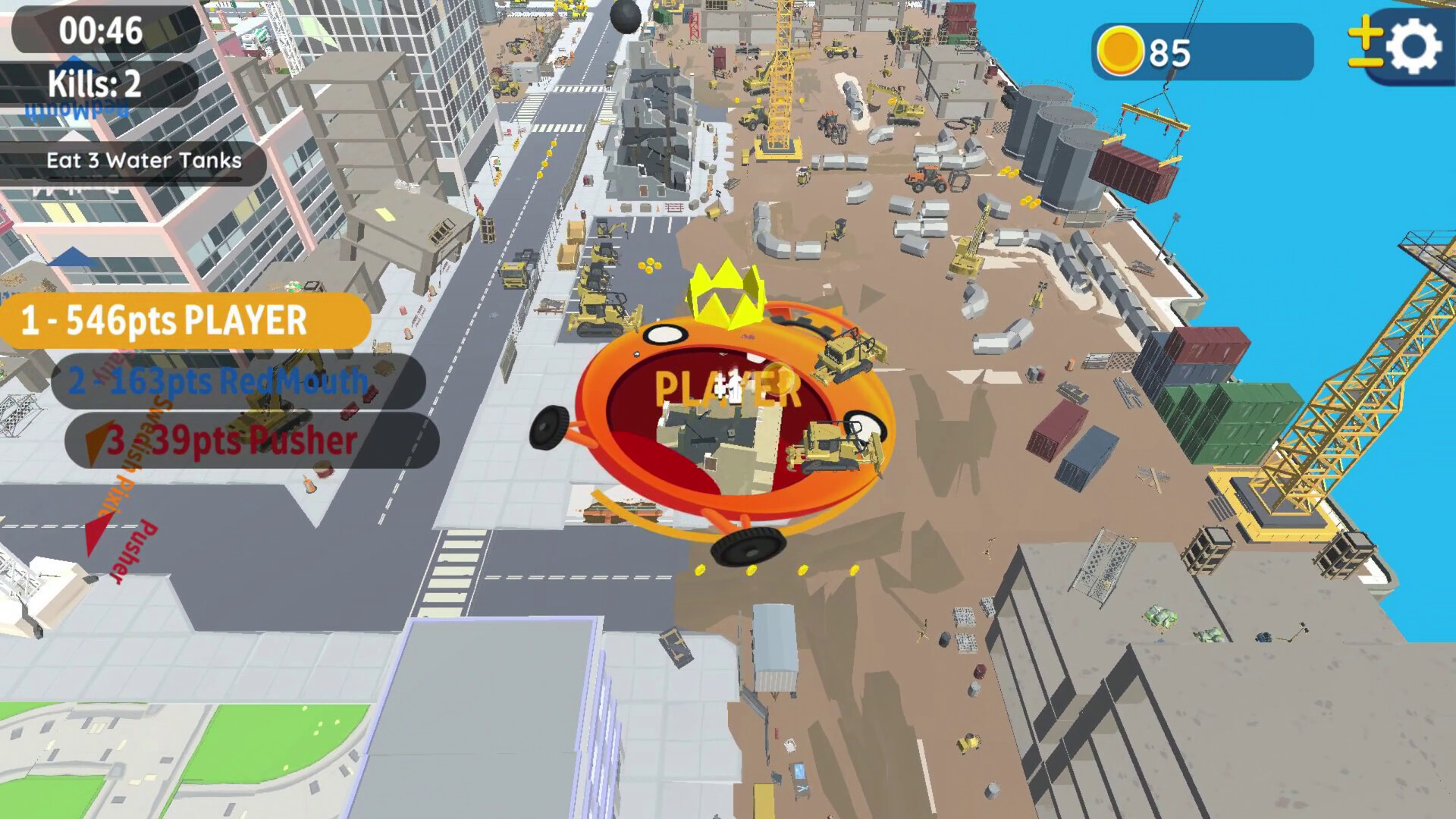 Hole io: Construction DLC