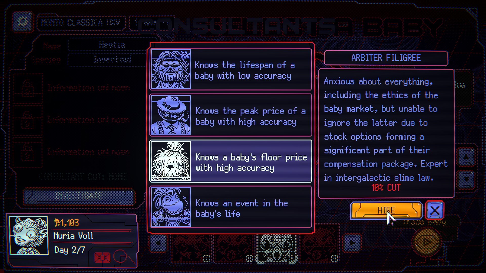 Space Warlord Baby Trading Simulator