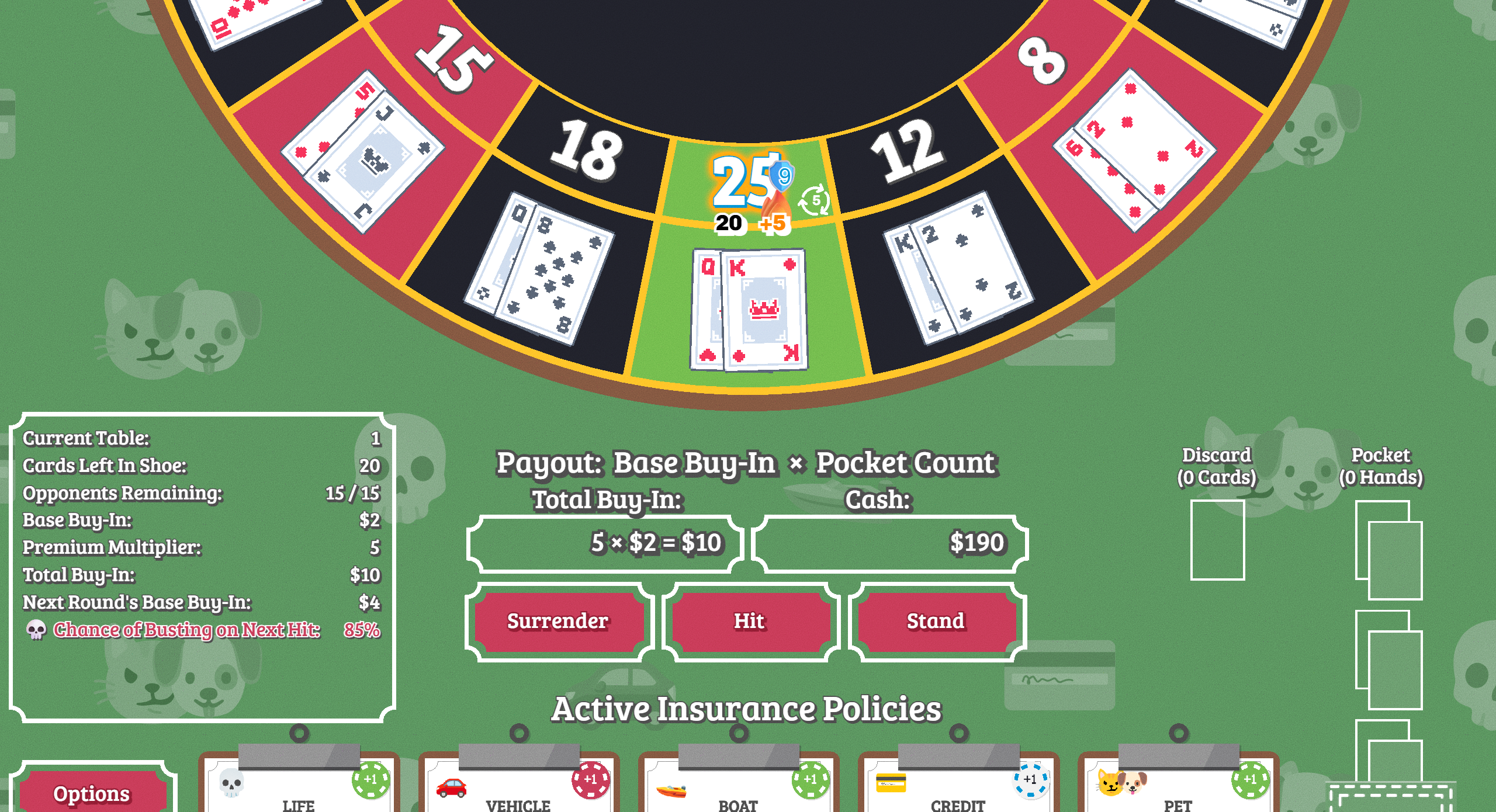 Blackjack Roulette