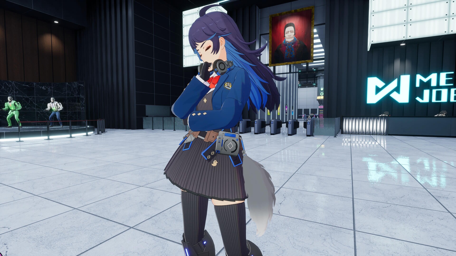 Full Metal Schoolgirl: Accessory – “Gray Fox Tail”