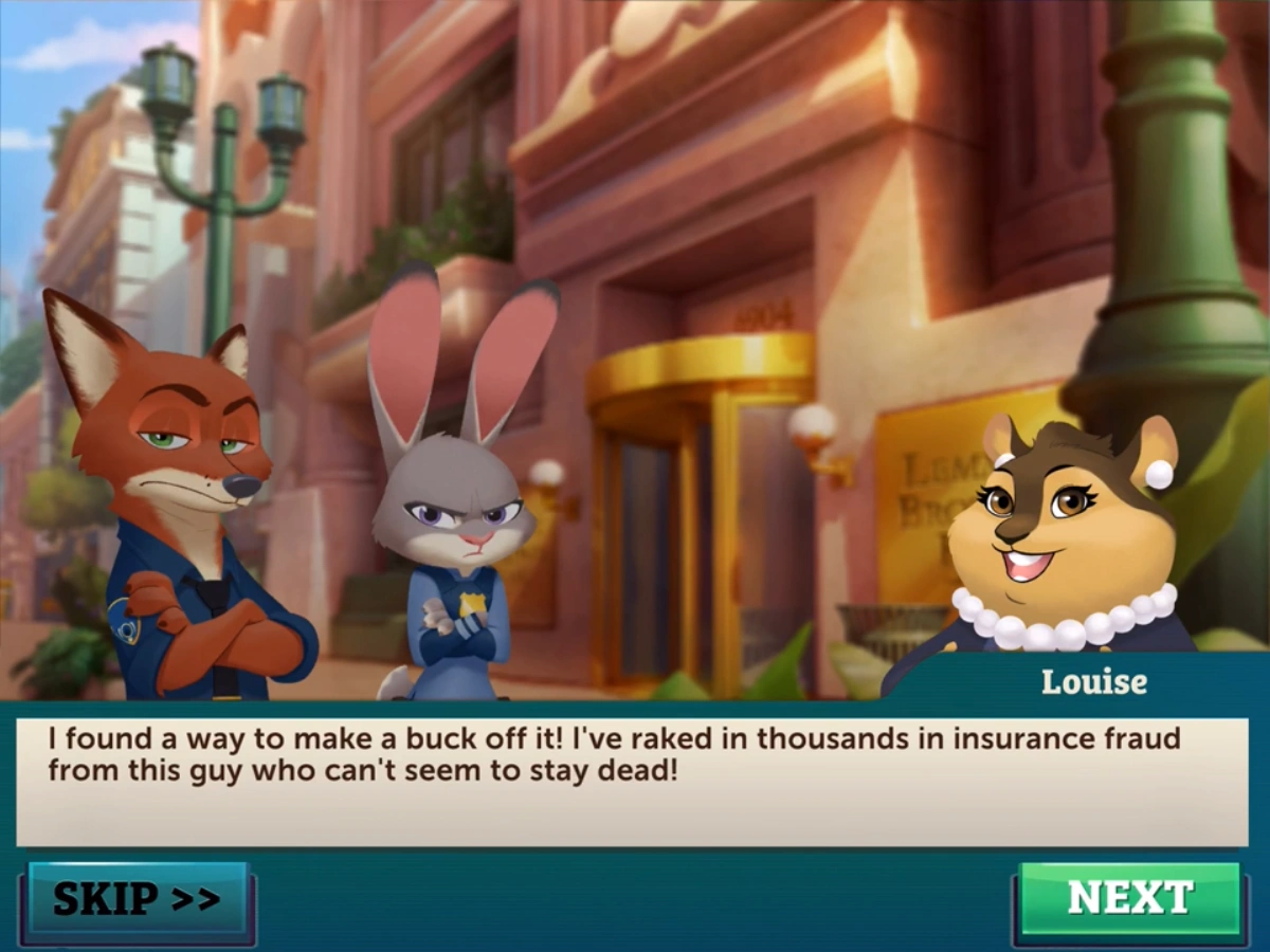 Zootopia Crime Files: Hidden Object