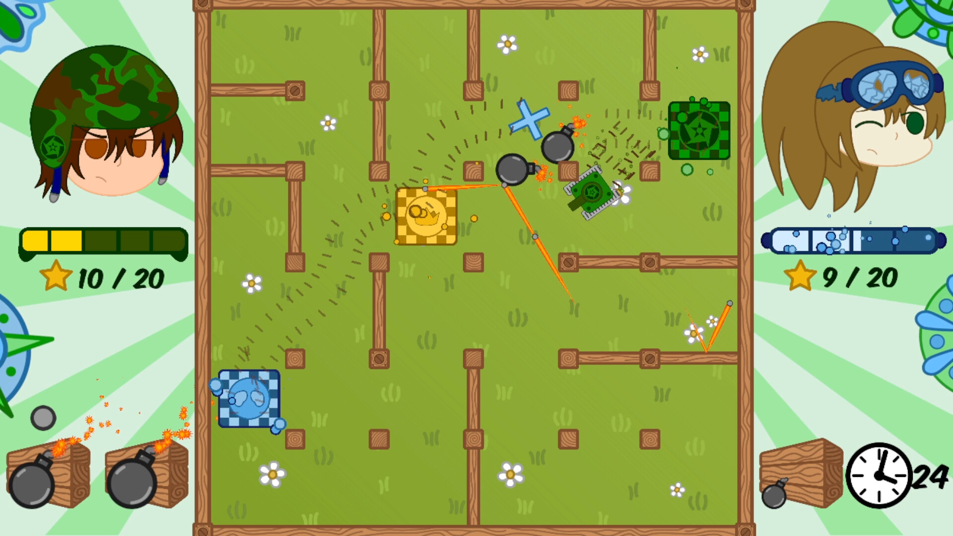 Racing Tanks!