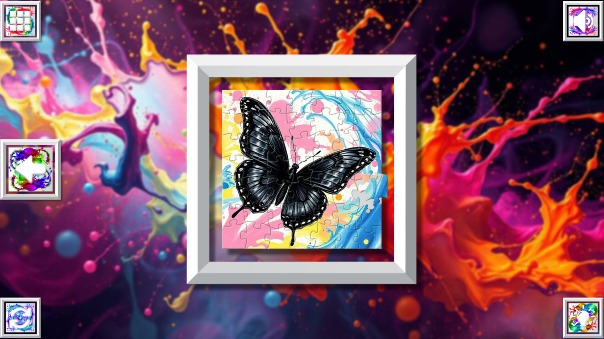 Color Splash: Butterflies