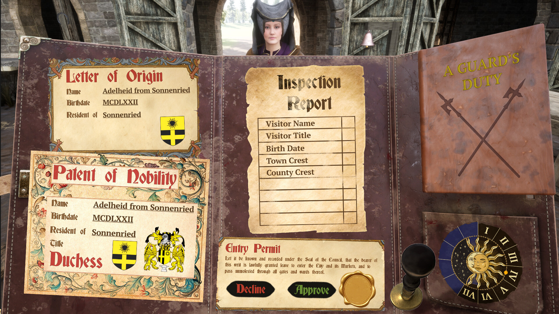 Gate Guard Simulator