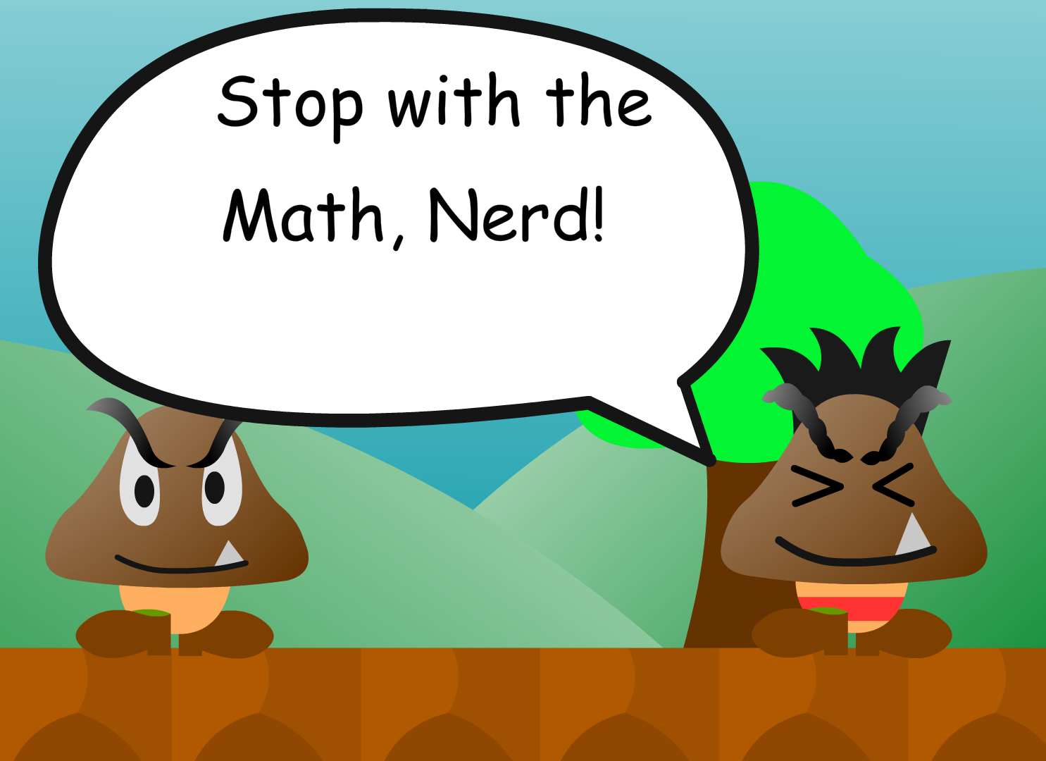 Super Goomba Math