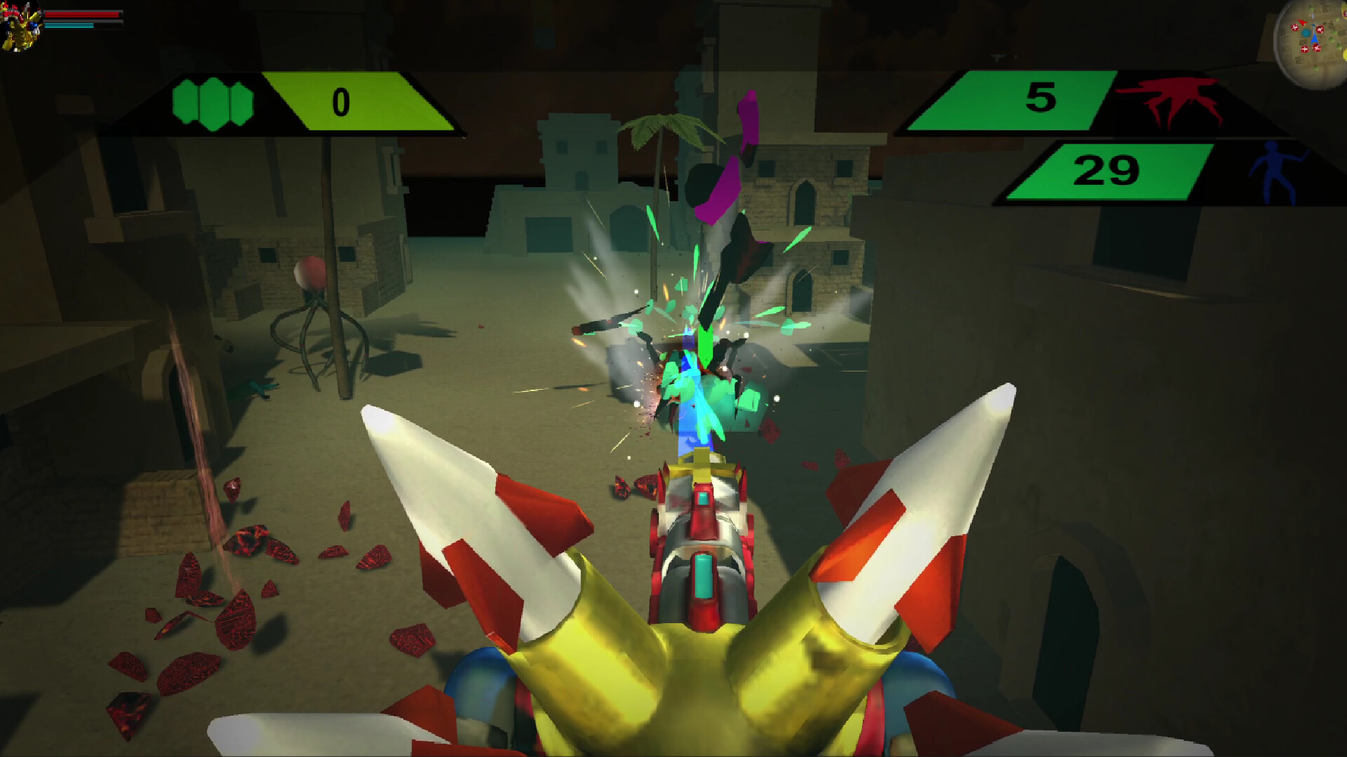 Spider-Tank vs. Aliens