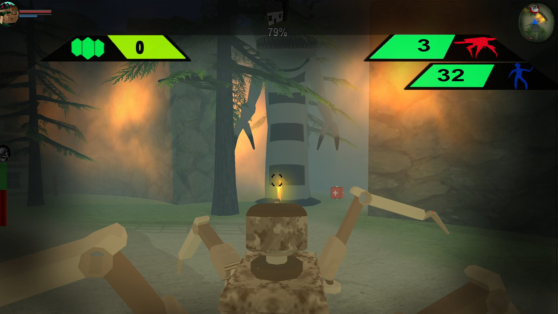 Spider-Tank vs. Aliens