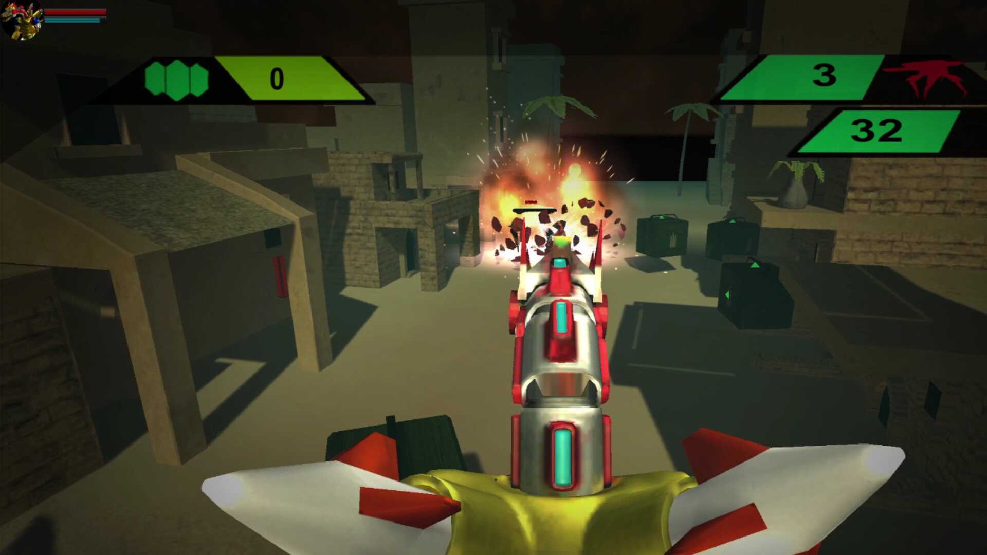 Spider-Tank vs. Aliens