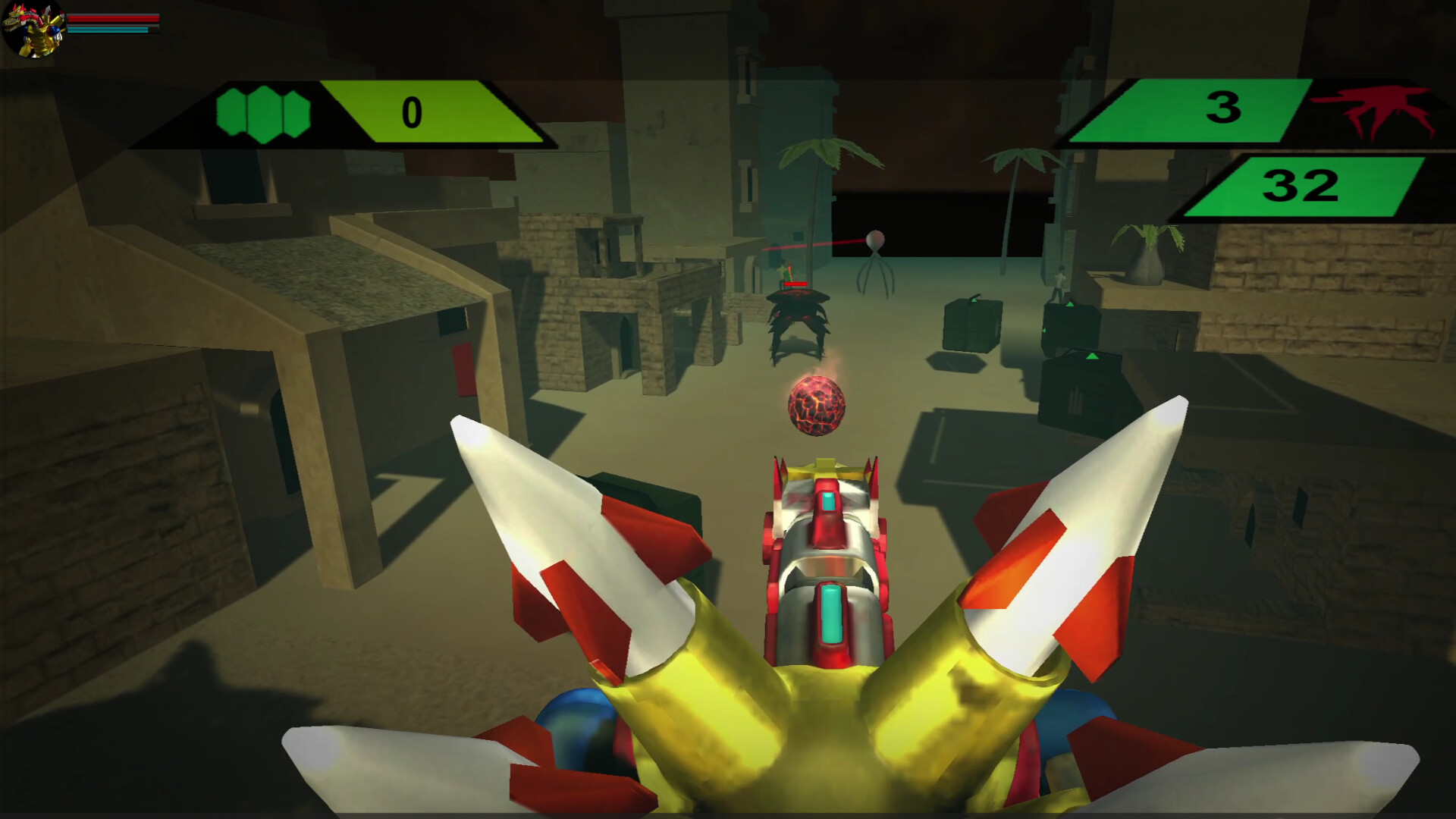 Spider-Tank vs. Aliens