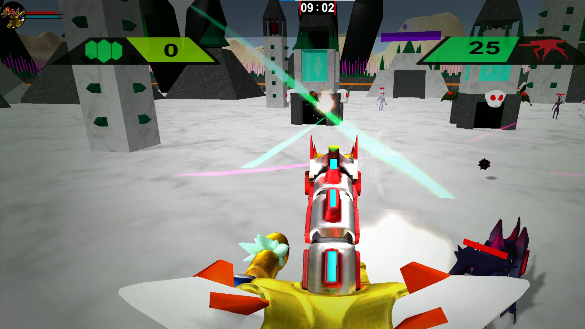 Spider-Tank vs. Aliens