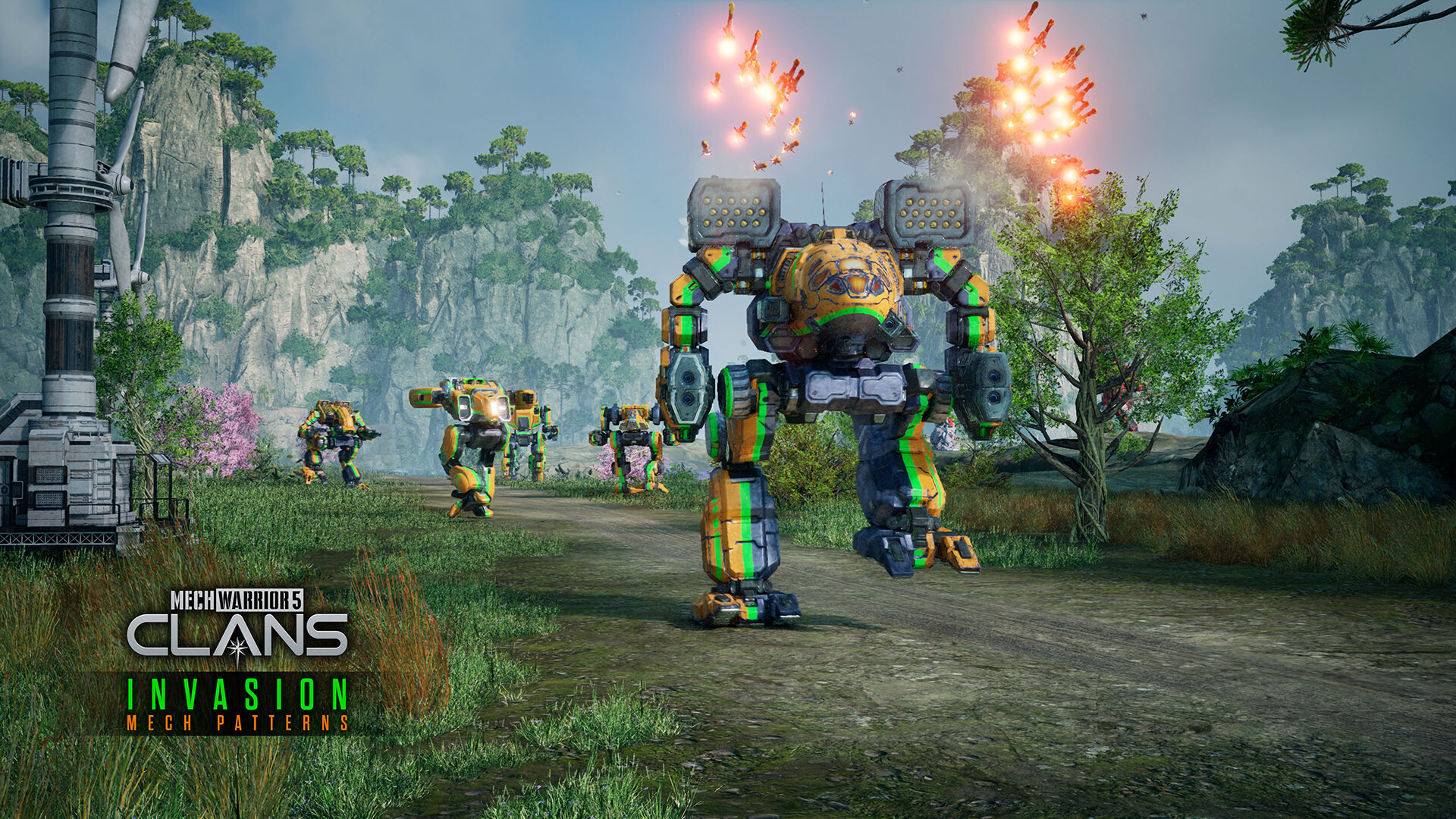 MechWarrior 5: Clans – Invasion Mech Patterns