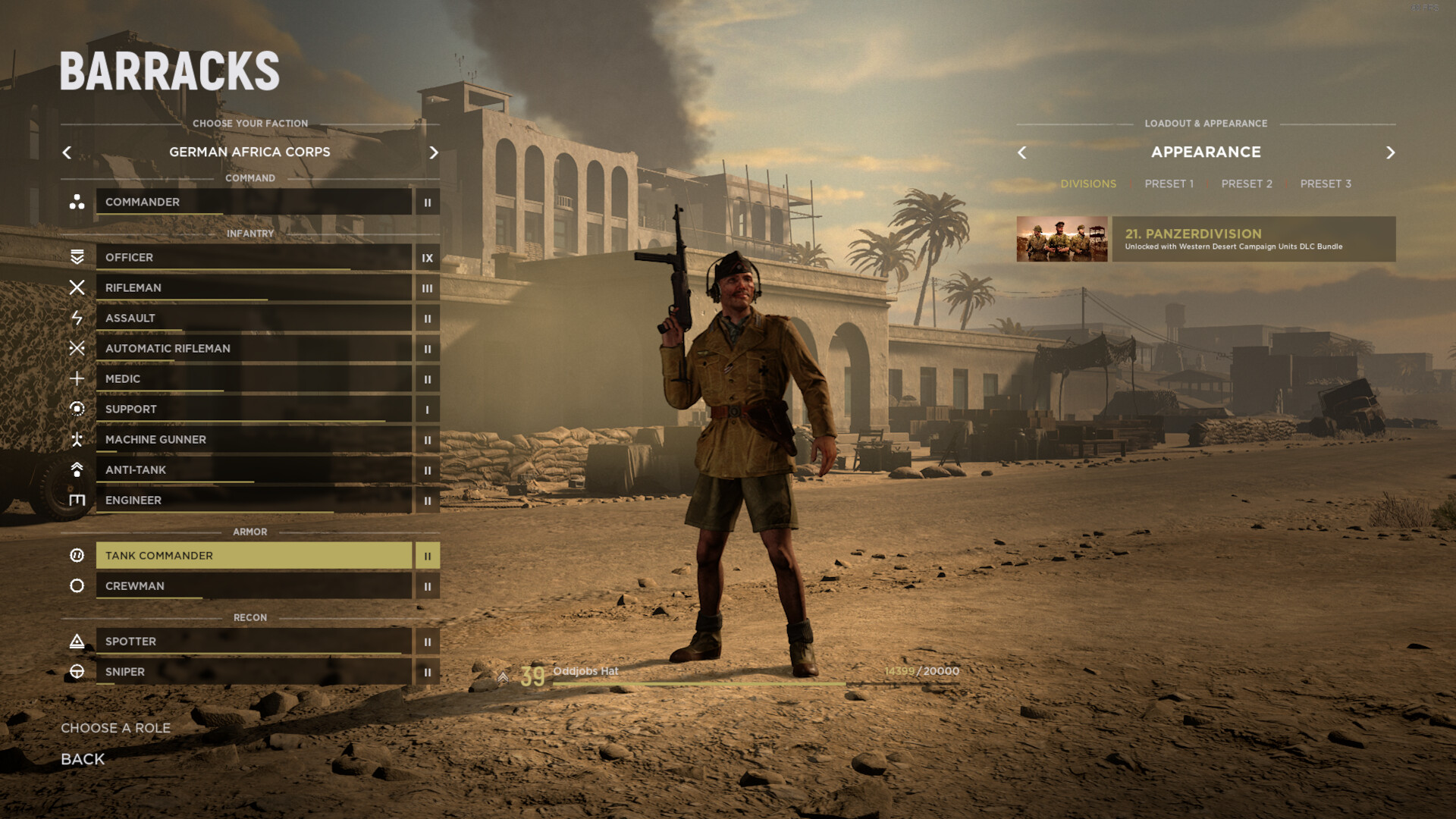 Hell Let Loose: Western Desert Campaign Units