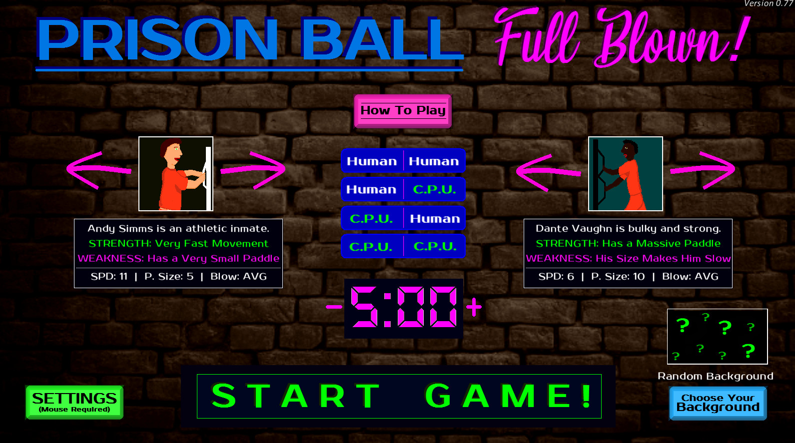 Prison Ball: Full Blown