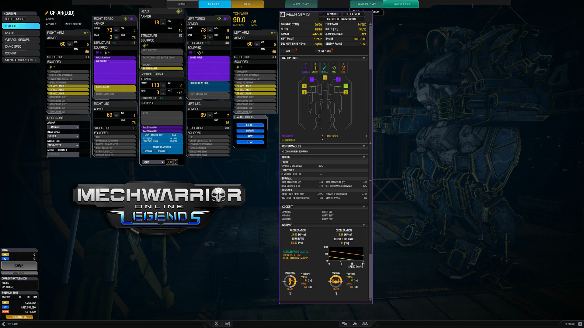 MechWarrior Online: Arges Legendary Mech Pack