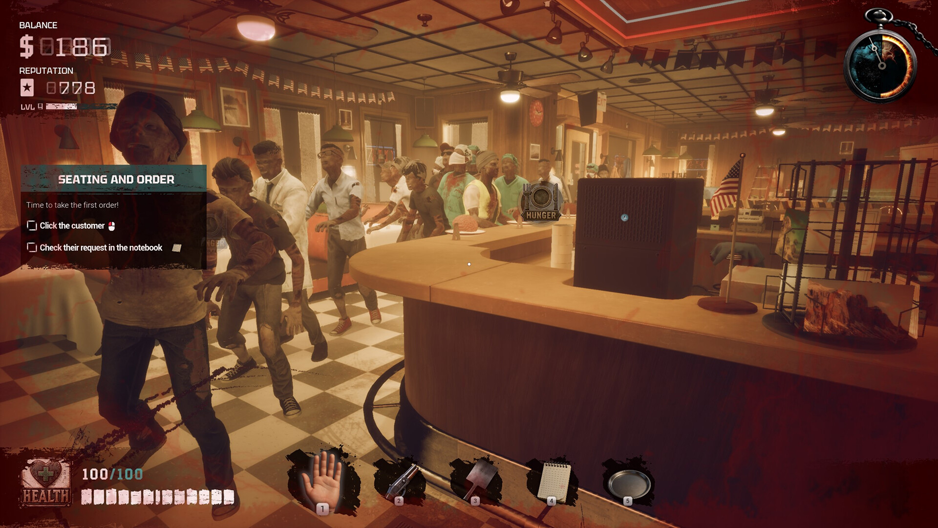 Zombie Diner Simulator