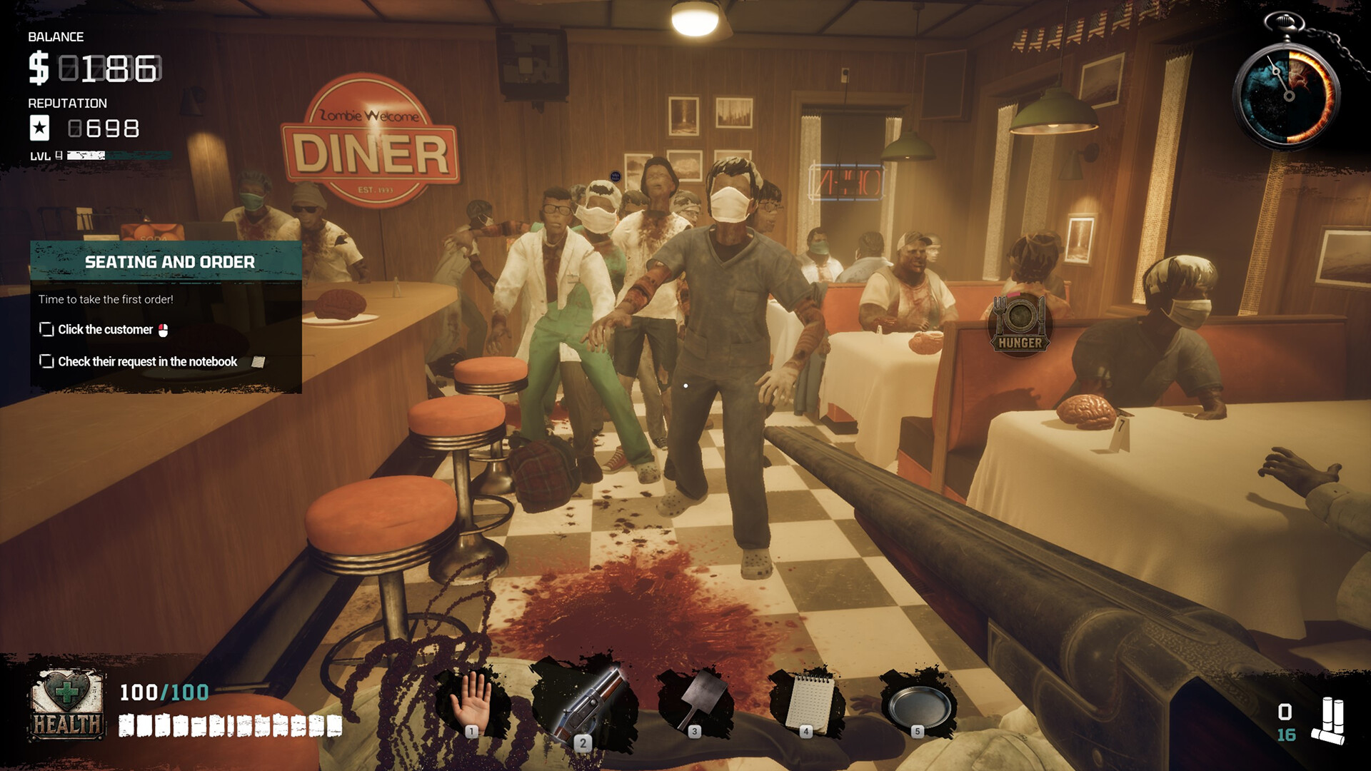 Zombie Diner Simulator