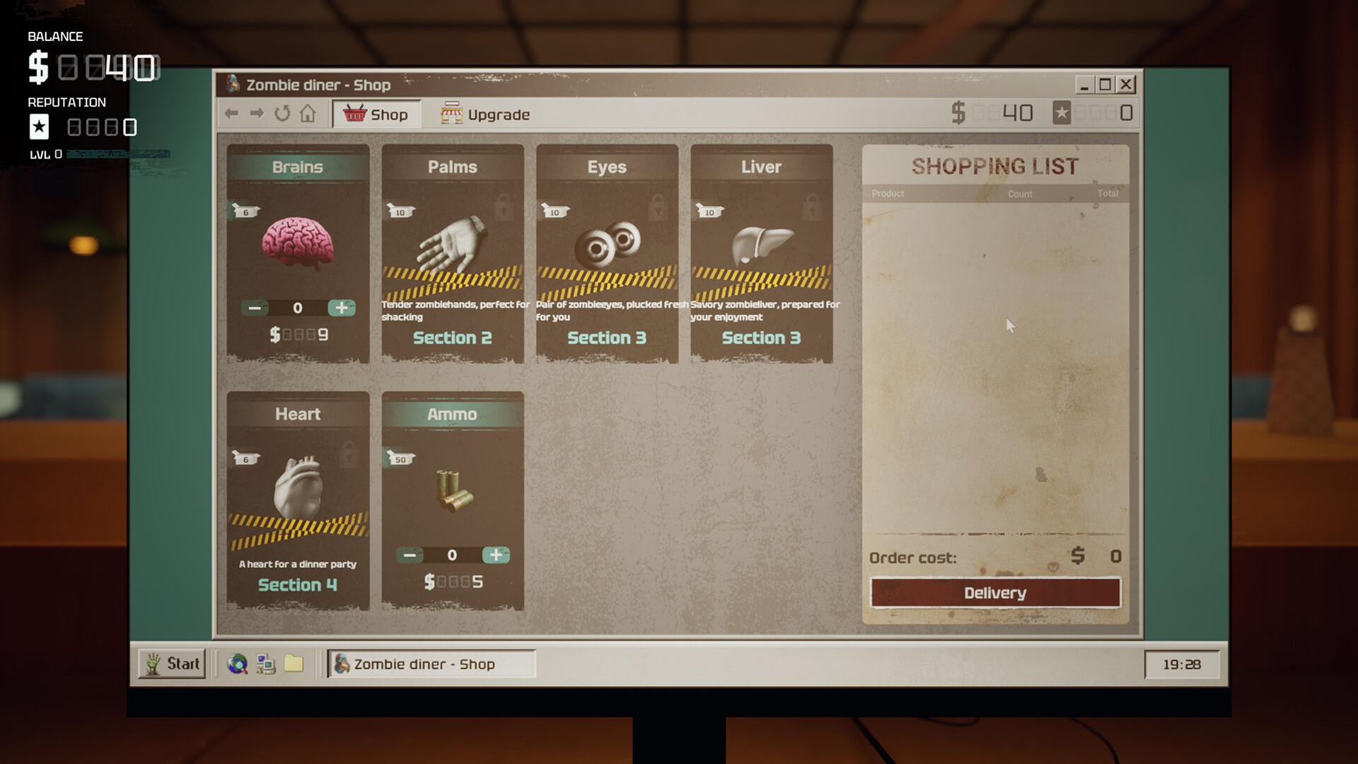 Zombie Diner Simulator