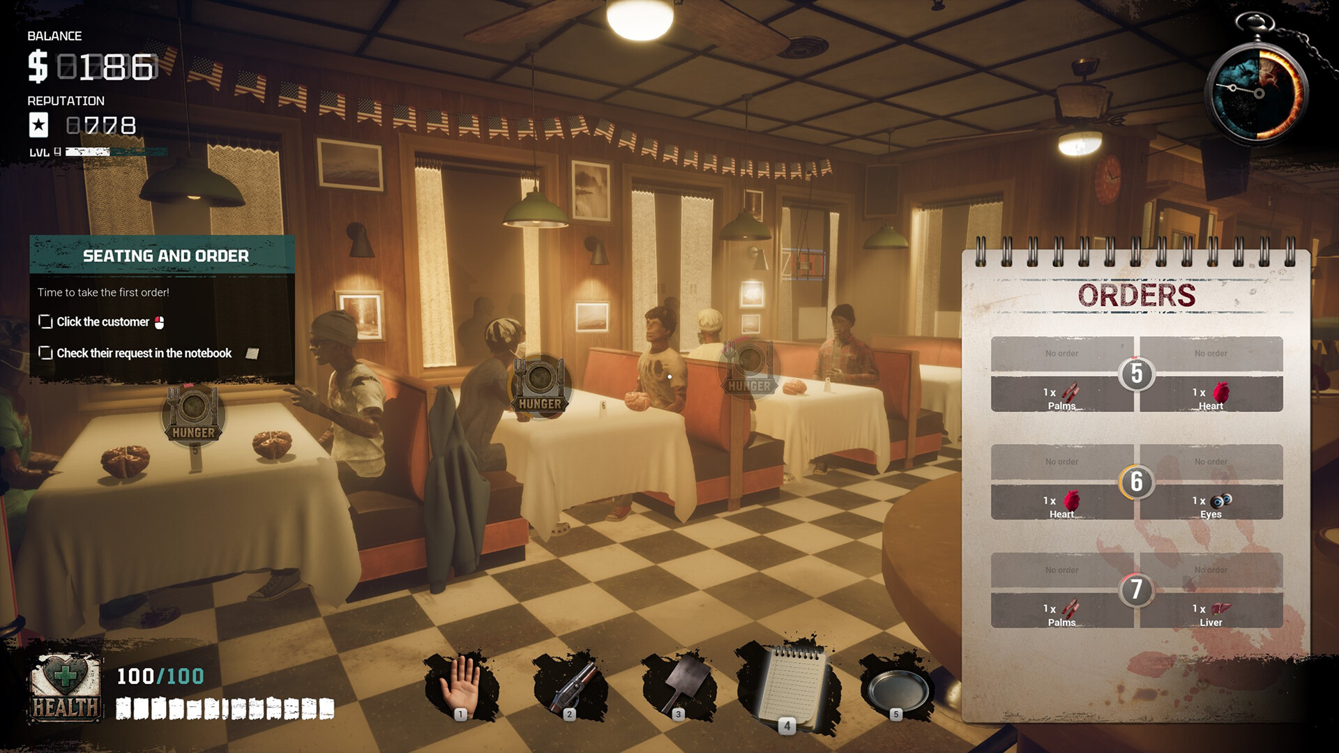 Zombie Diner Simulator