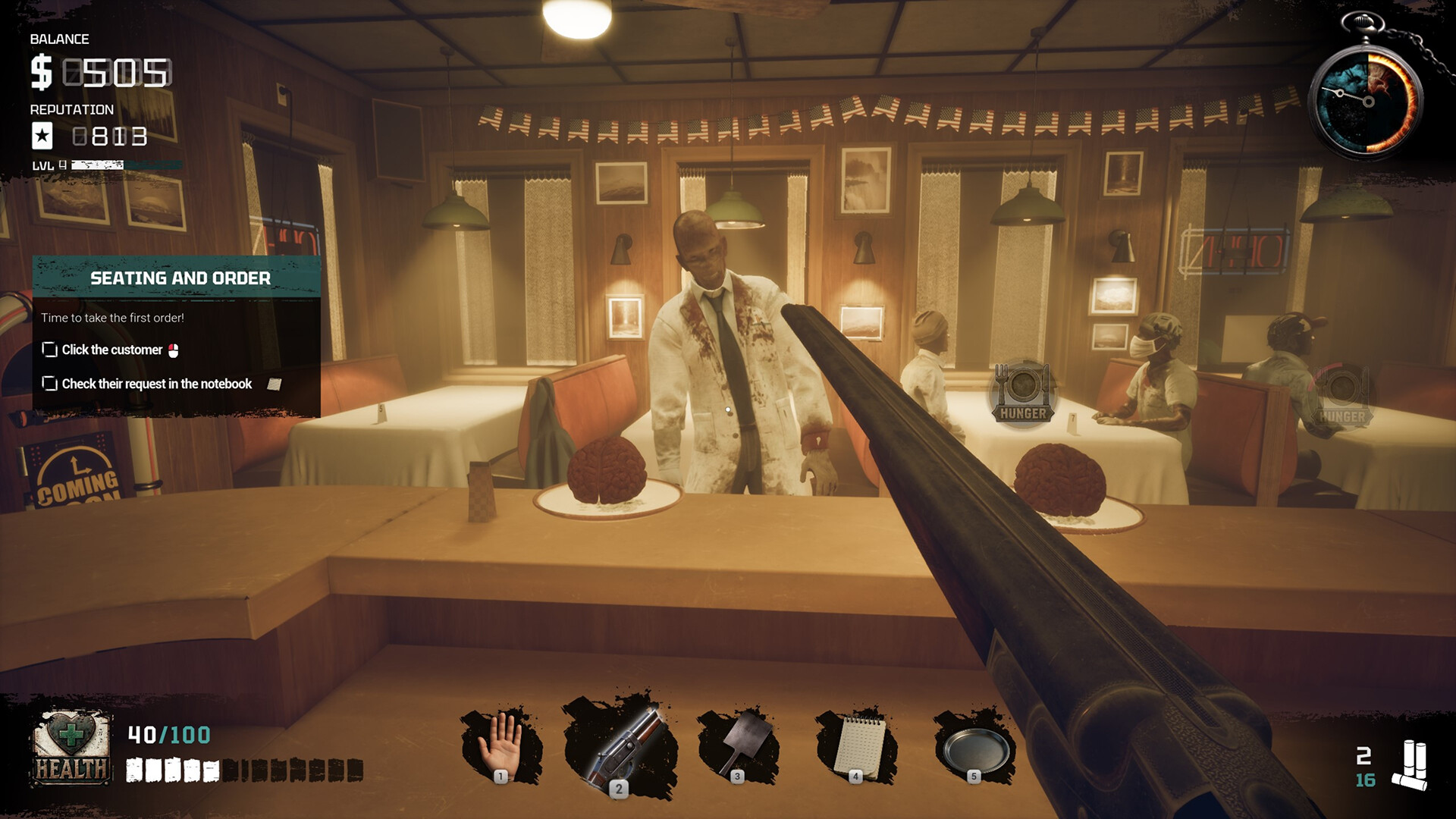 Zombie Diner Simulator