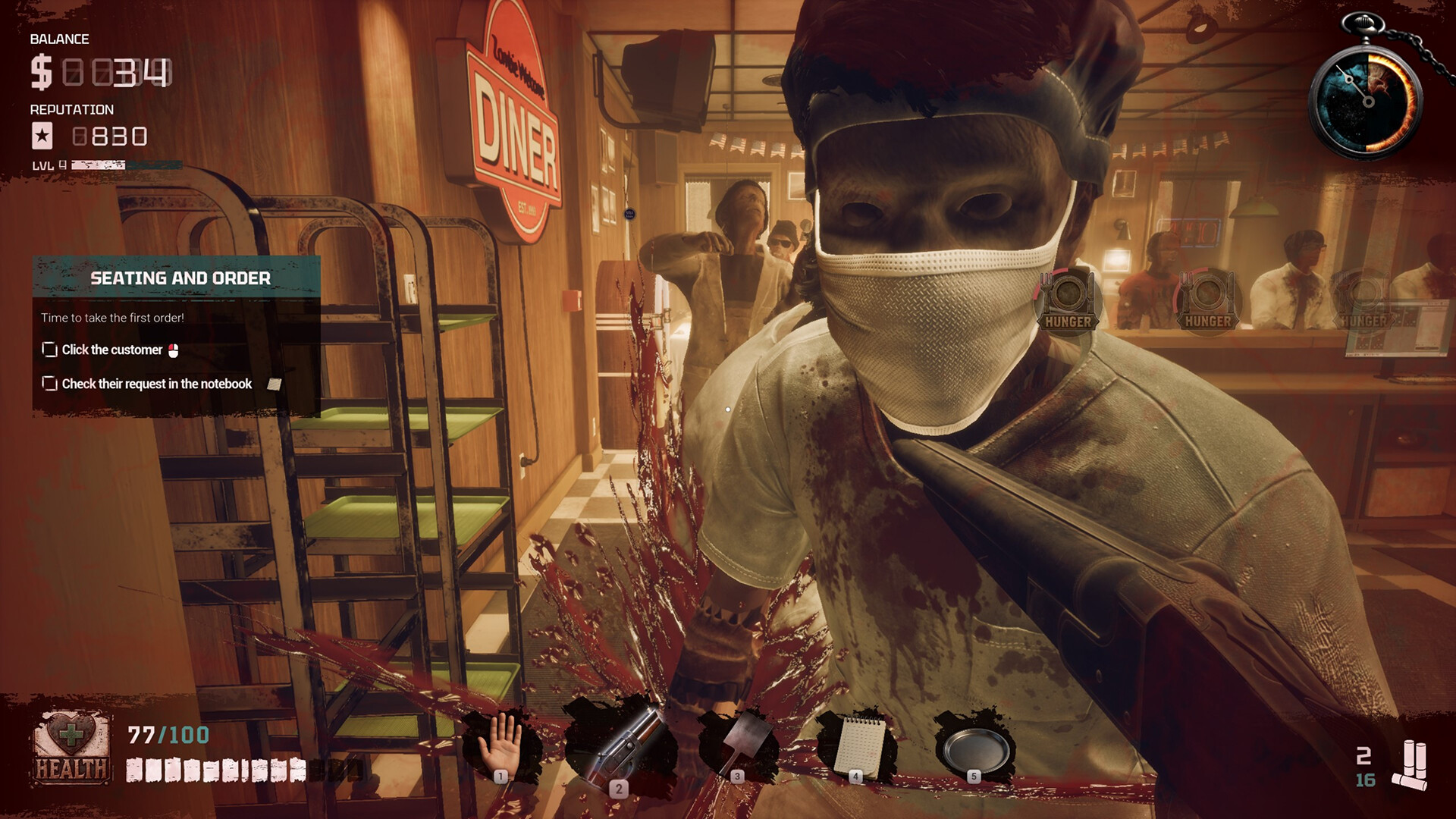 Zombie Diner Simulator