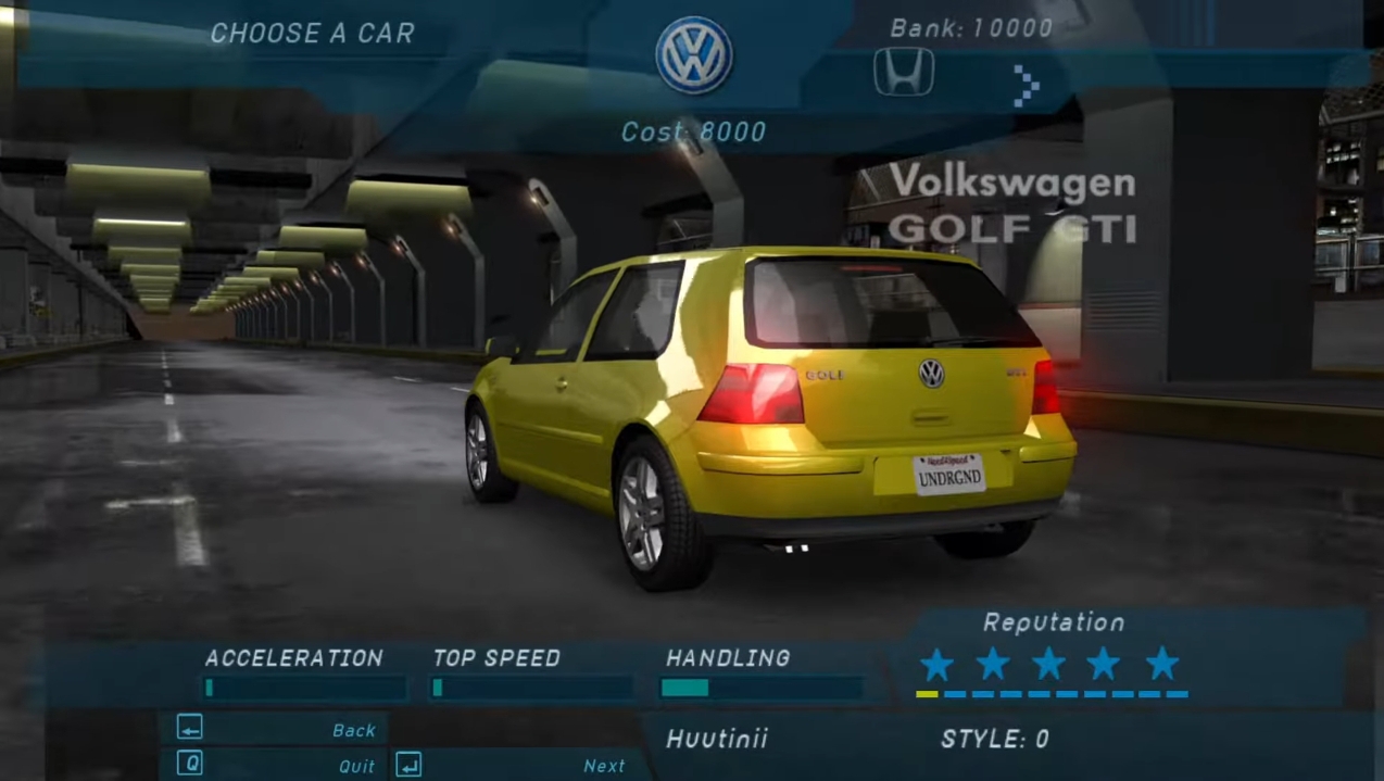 Need for Speed: Underground