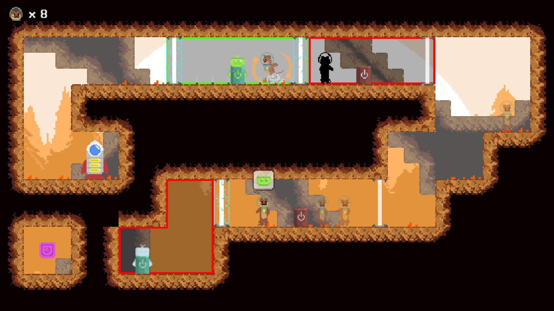 Puzzles in Otter Space