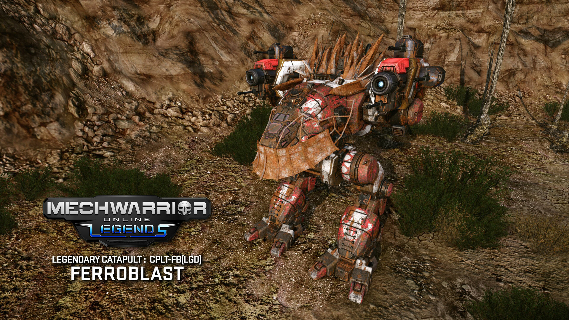 MechWarrior Online: Ferroblast Legendary Mech Pack