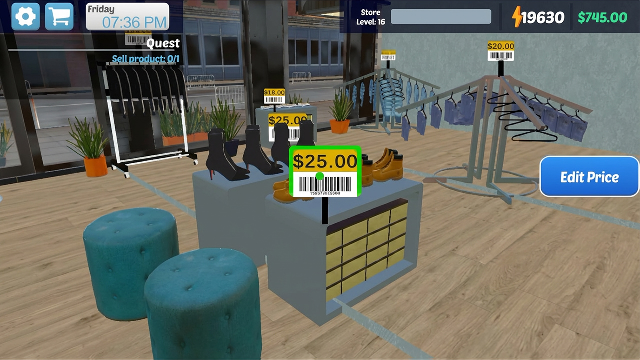 Clothing Store Simulator