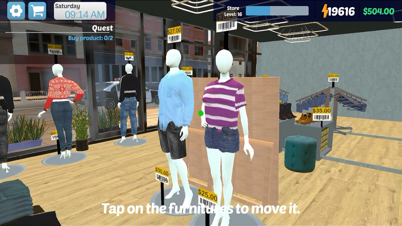 Clothing Store Simulator