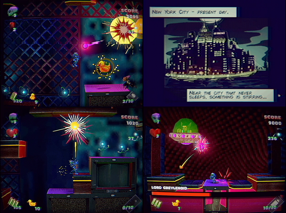 Gnorts vs. The Greylenoids