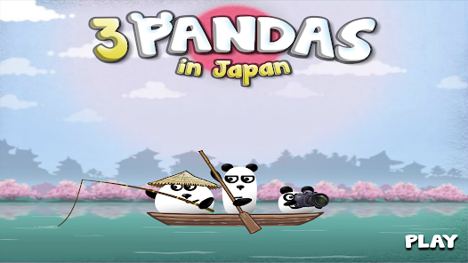 3 Pandas in Japan