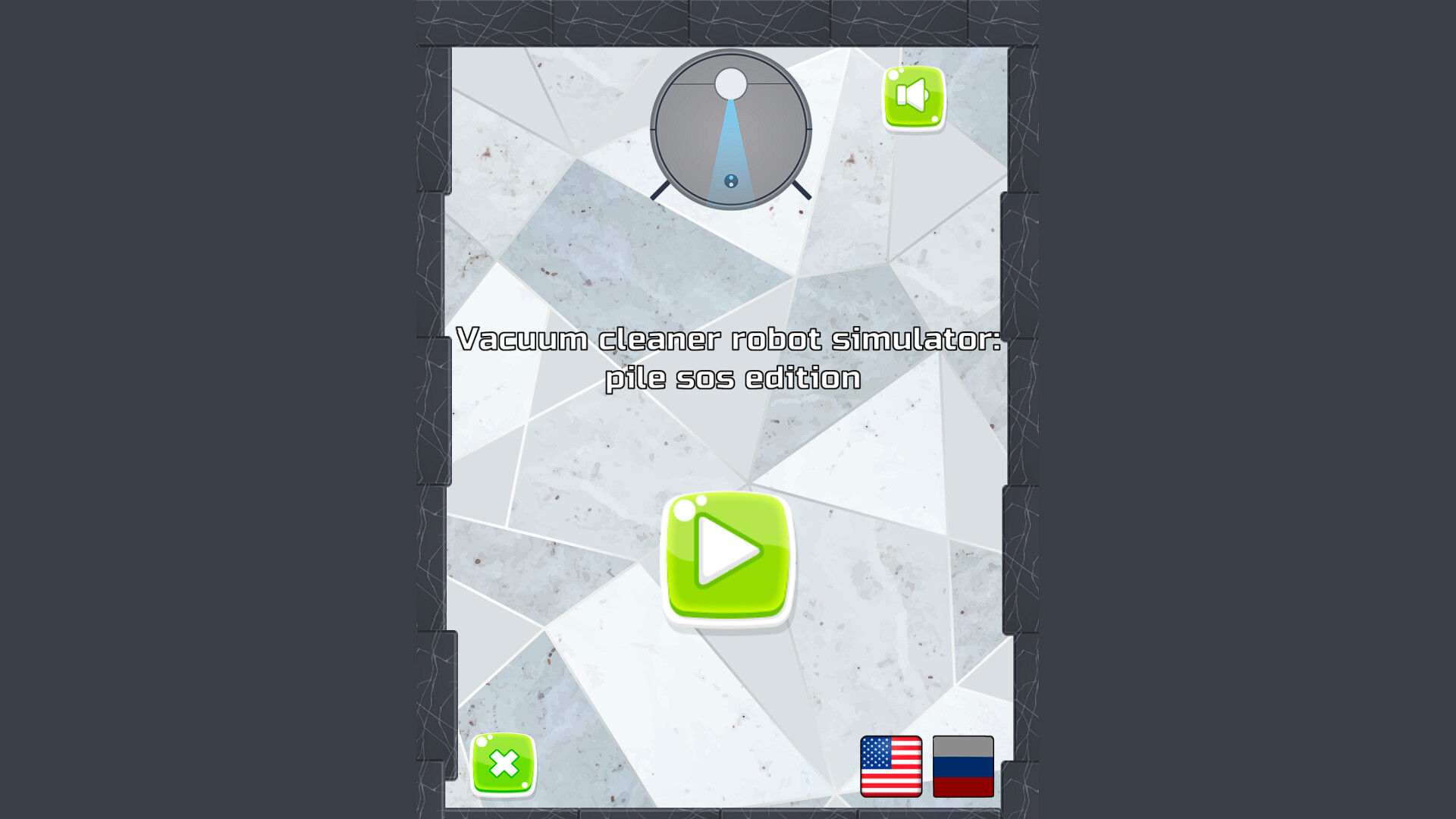 Vacuum Cleaner Robot Simulator: Pile Sos Edition