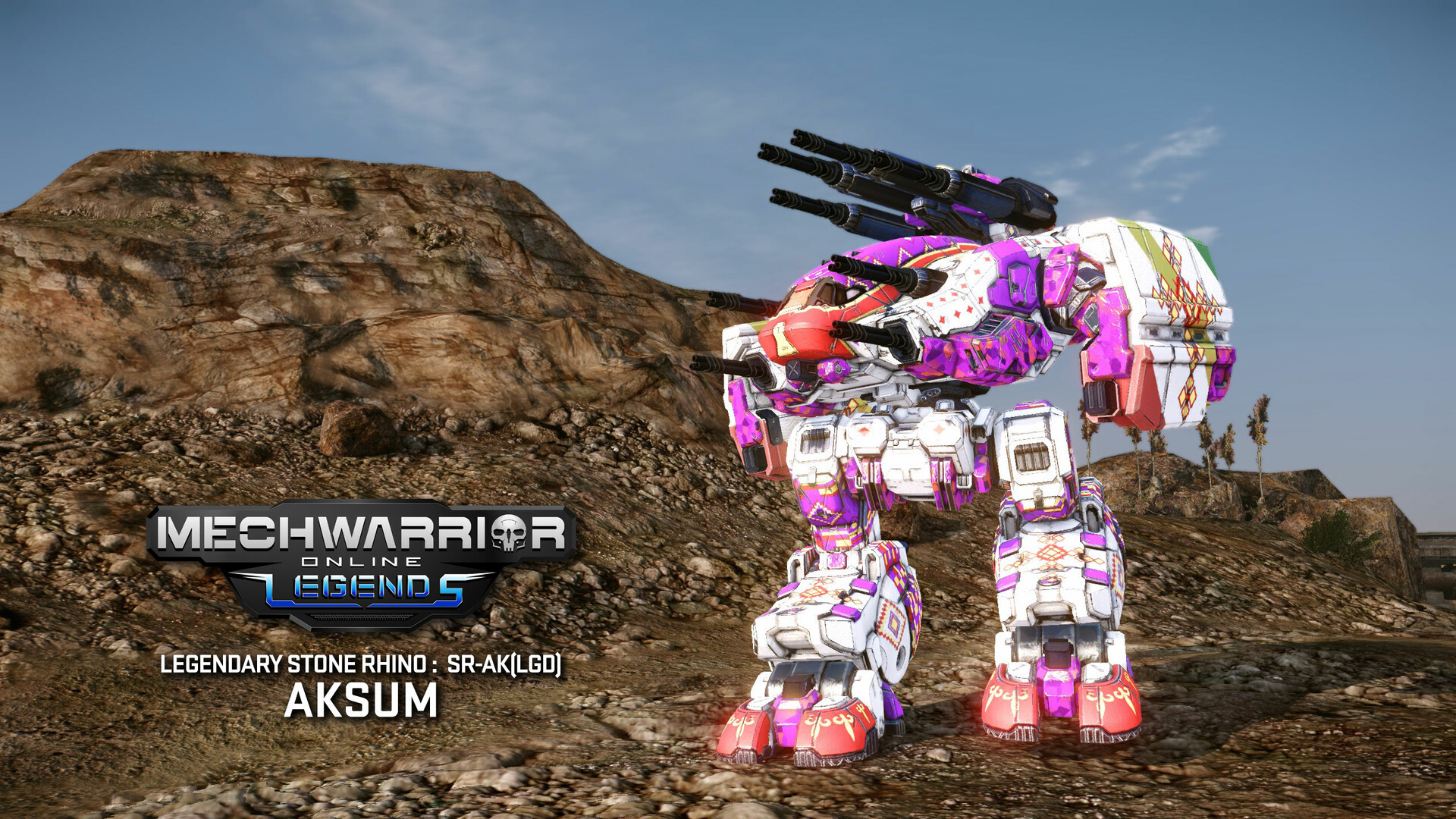 MechWarrior Online: Aksum Legendary Mech Pack