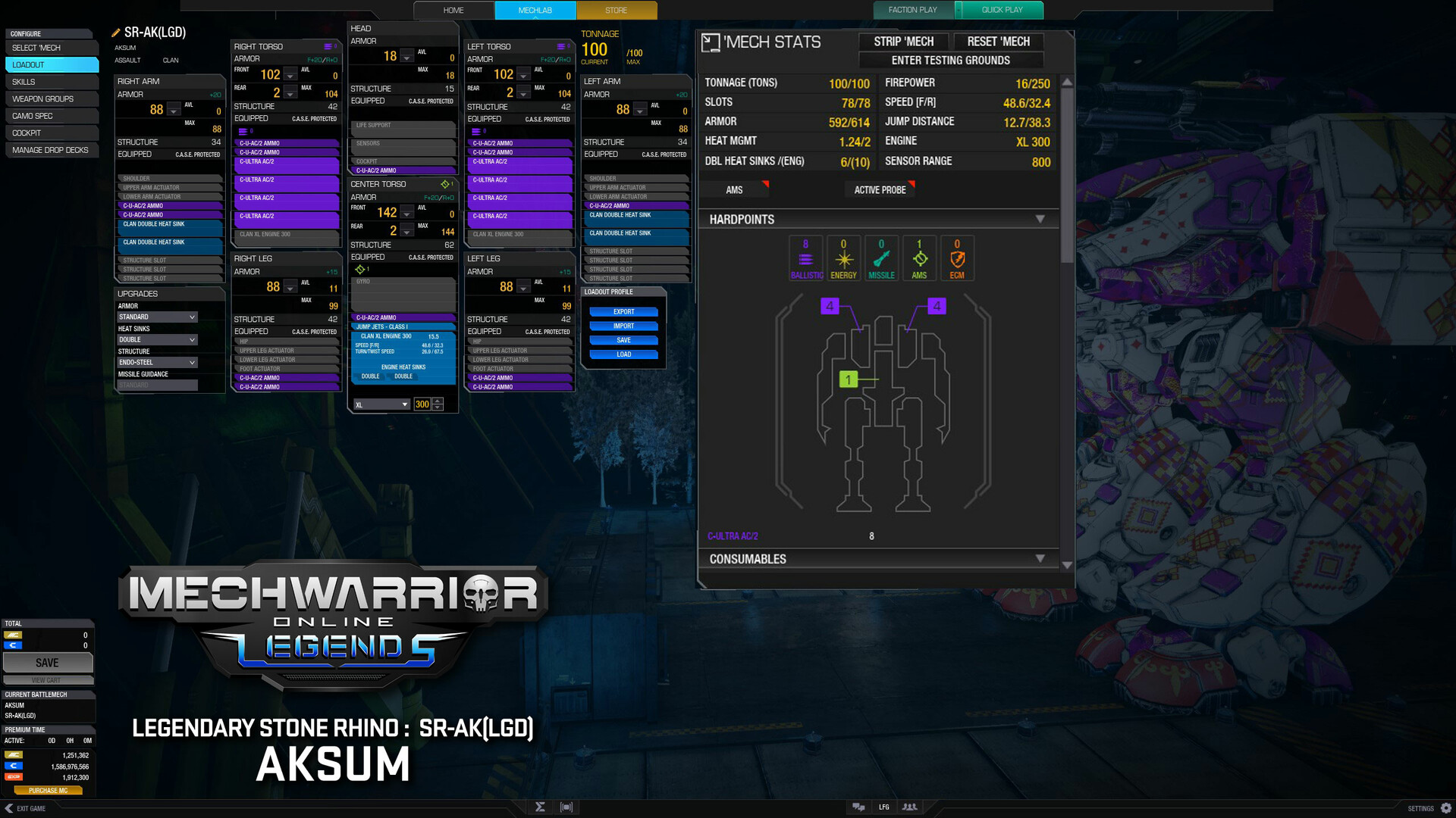 MechWarrior Online: Aksum Legendary Mech Pack