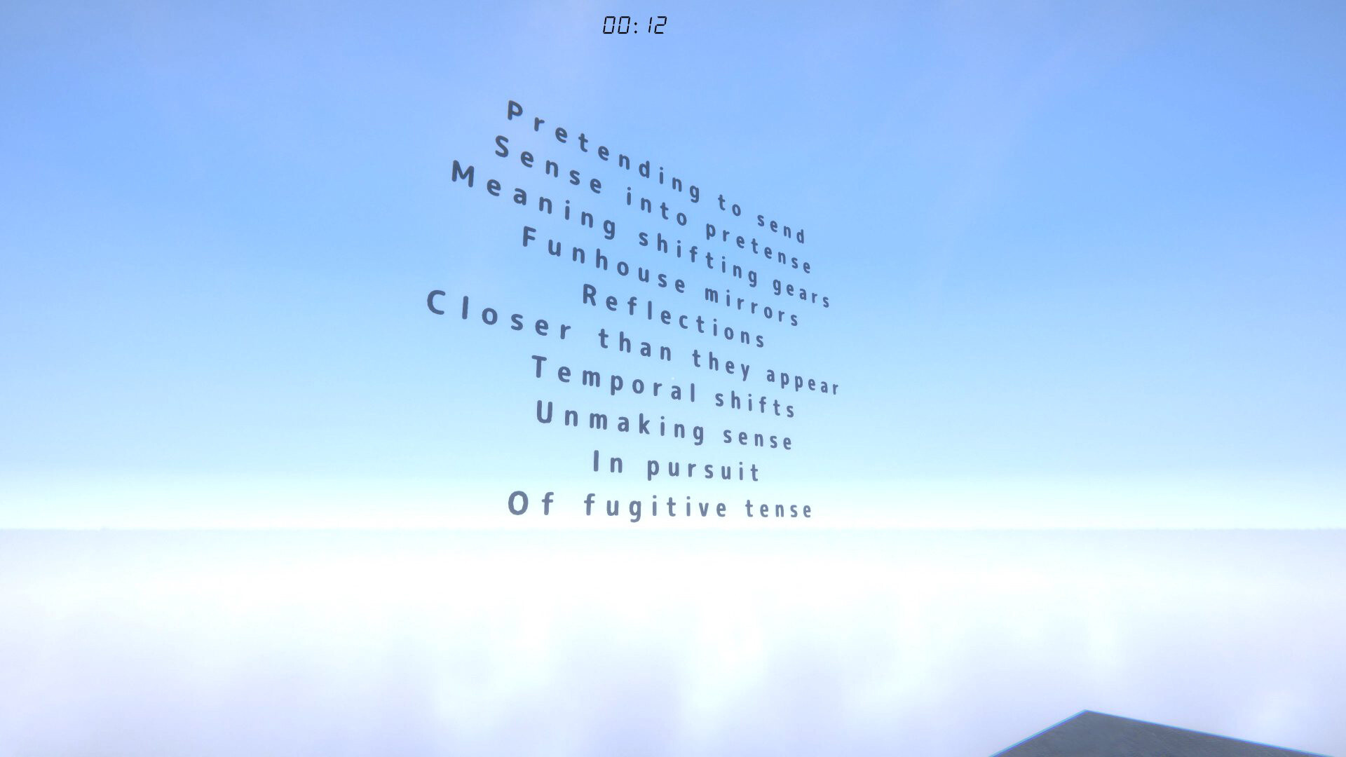 Fugitive Tense: A Game About TIme