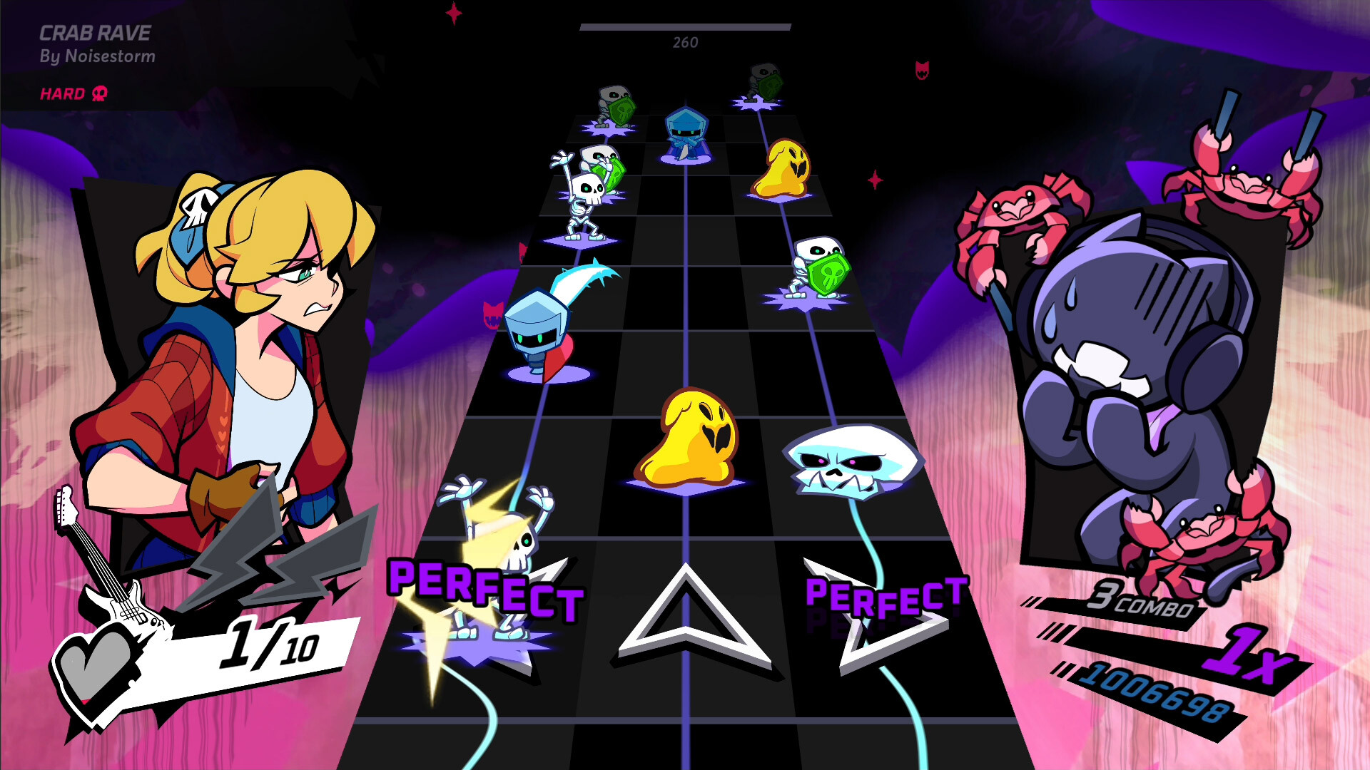 Rift of the NecroDancer: Monstercat – “Crab Rave”