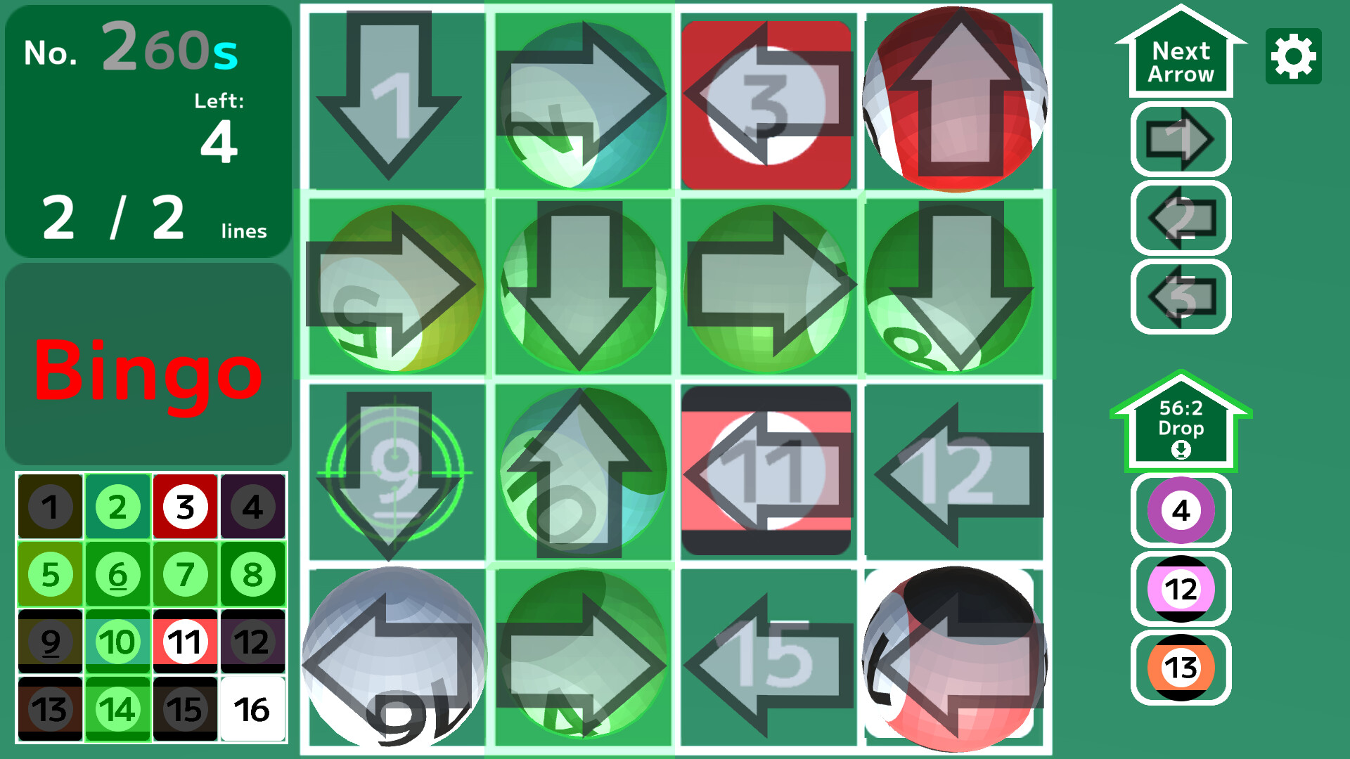 Arrow Bingo