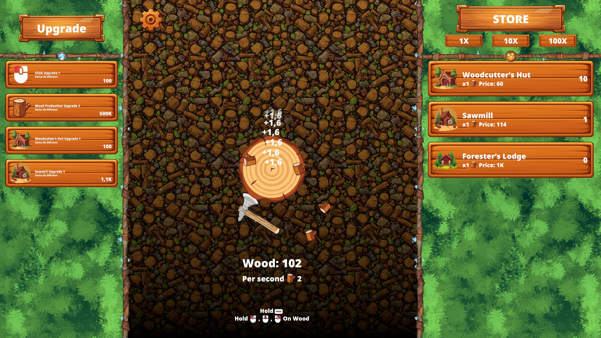 Wood Clicker