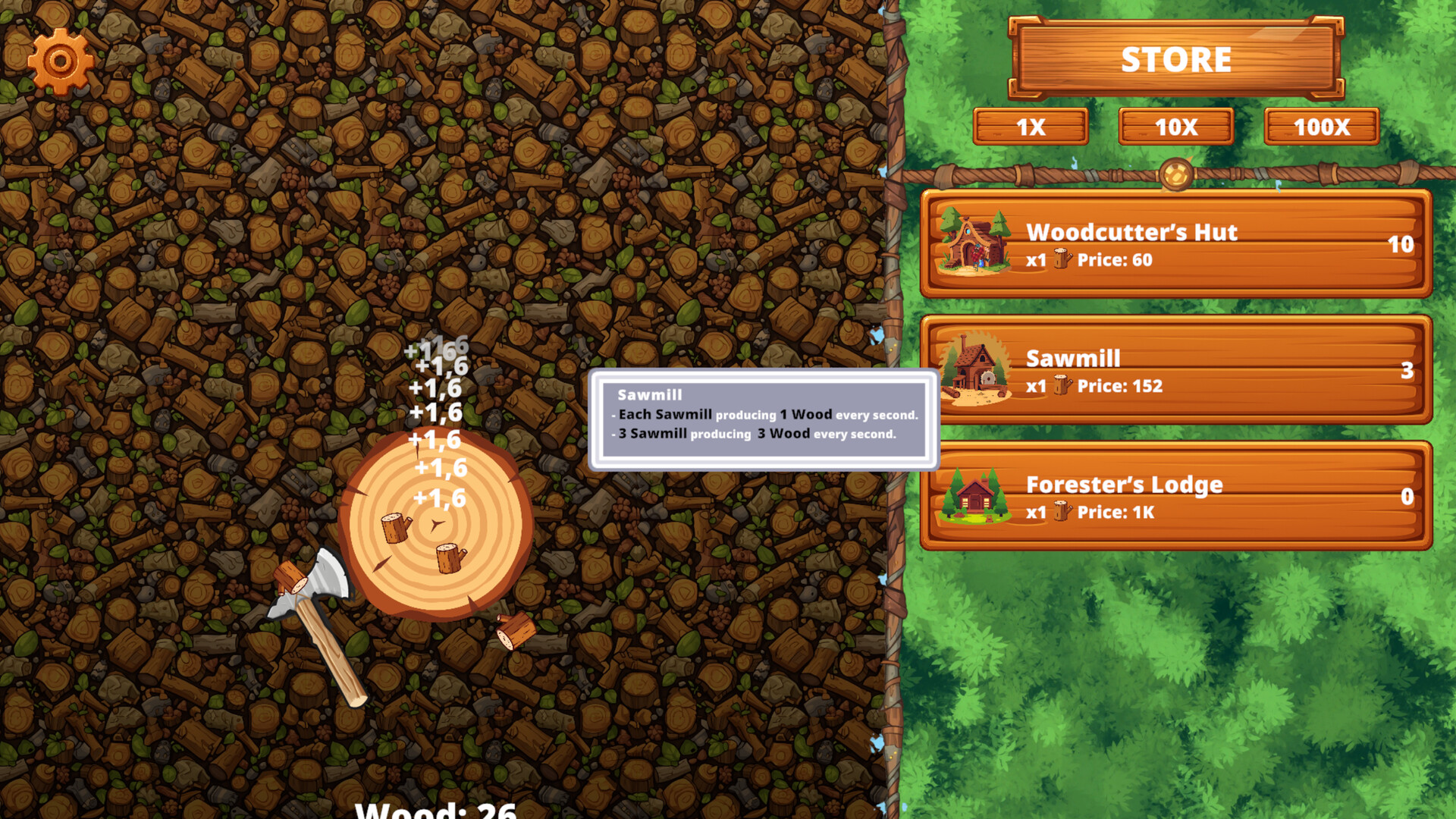 Wood Clicker
