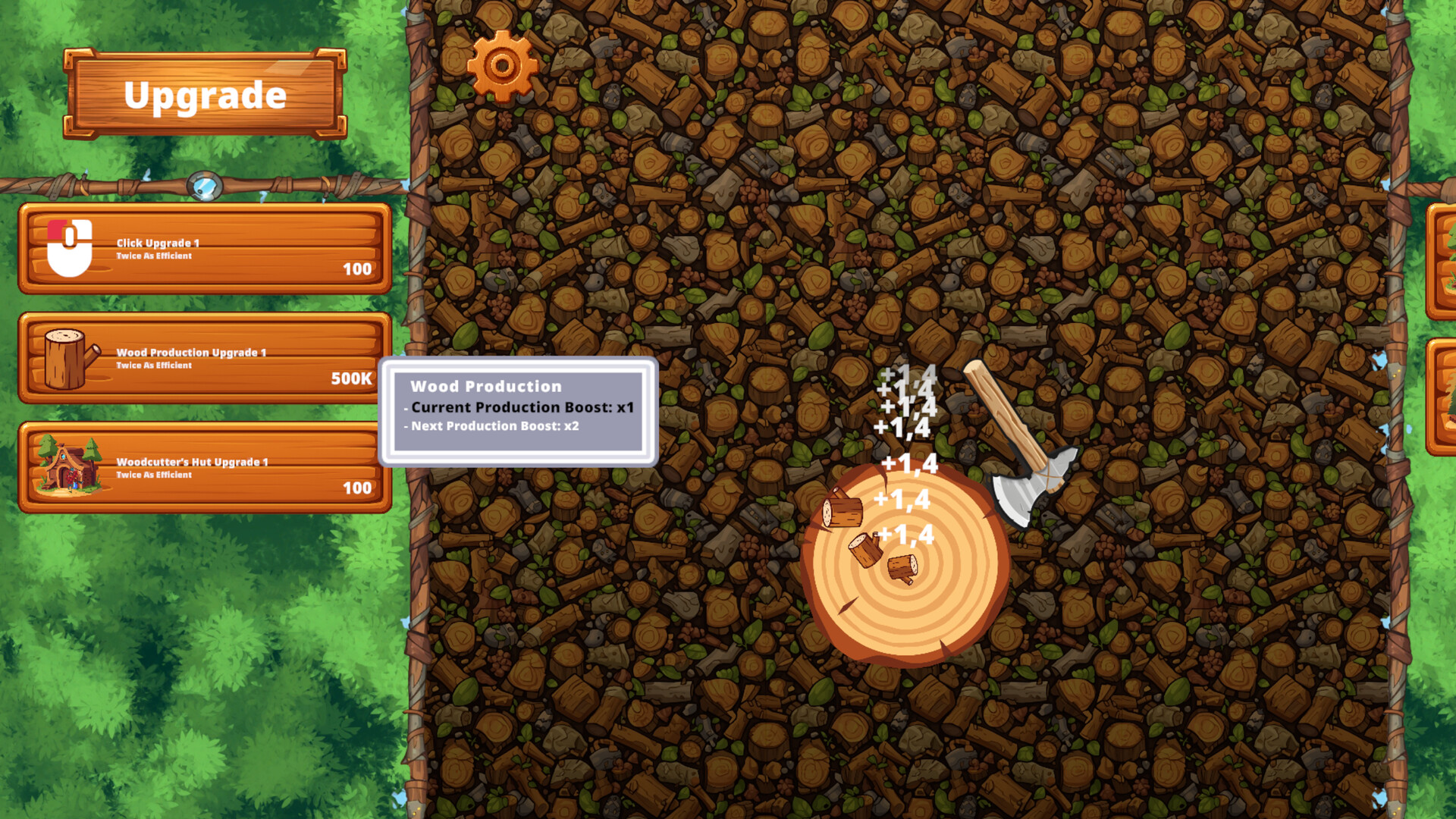 Wood Clicker