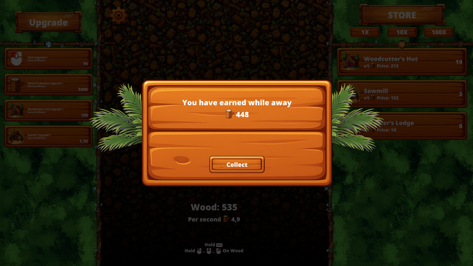 Wood Clicker